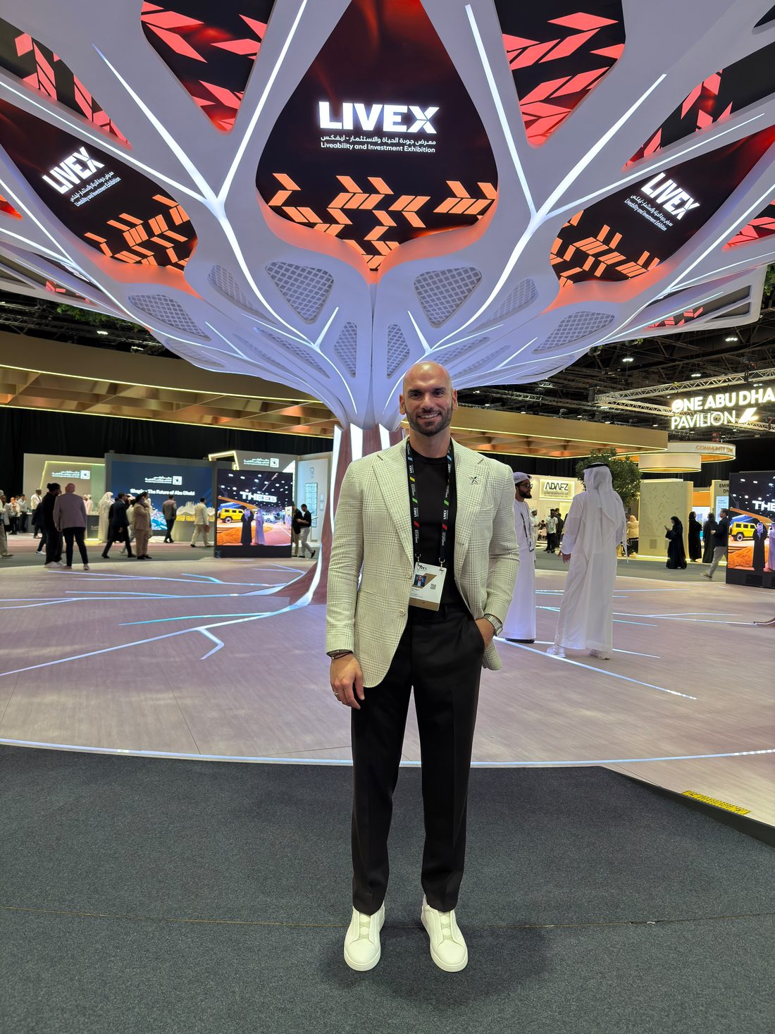 Dylan Mazzei at the LIVEX Liveability and Investment Exhibition